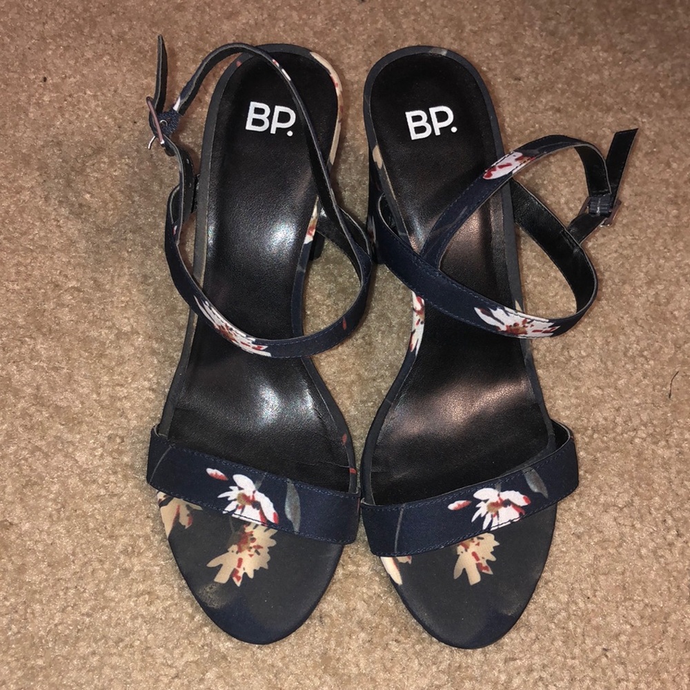 BP. Lula Block Heel size 7.5